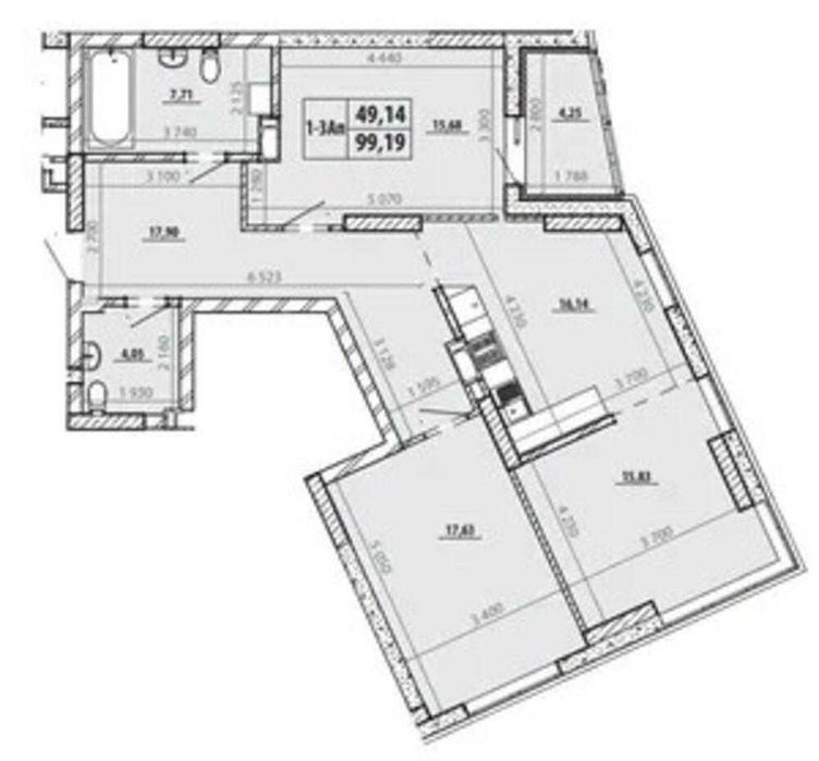 Квартира на вул. Микільсько-Слобідська, 13 в Київ, ID 331742, фото №2