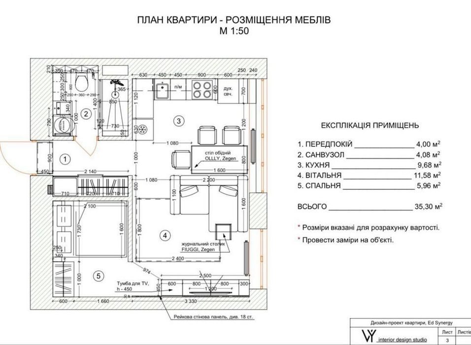 Квартира на Синергія в Києві, ID 332582, фото №7