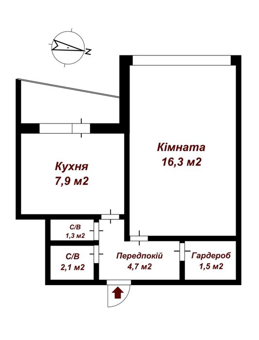 Квартира на вул. Русанівська набережна, 6 в Києві, ID 334941, фото №14