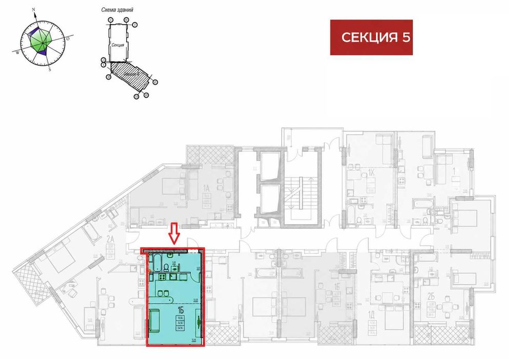 Квартира на ЖК Derby Style в Одеса, ID 332763, фото №2