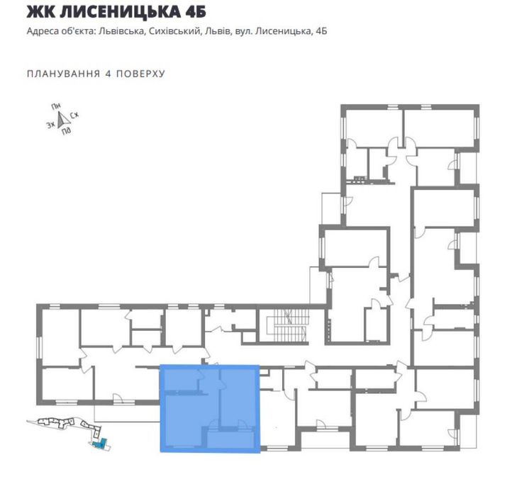 Квартира на ЖК на Лисеницькій в Львів, ID 332839, фото №4