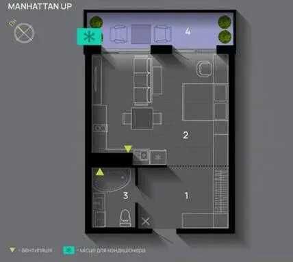 Квартира на ЖК Manhattan Up в Івано-Франківську, ID 333262, фото №15