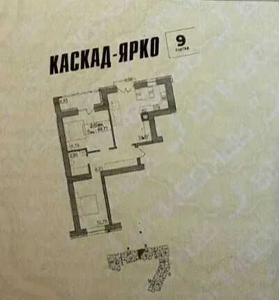 Квартира на ЖК Каскад-Ярко в Івано-Франківську, ID 333829, фото №9