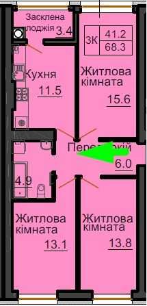 Квартира на Софіївська Борщагівка в Київ, ID 334447, фото №2
