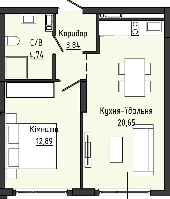 Квартира на ЖК Manhattan Up в Івано-Франківську, ID 334497, фото №3