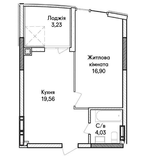 Квартира на вул. Синергія Сіті, 40 в Києві, ID 334630, фото №6