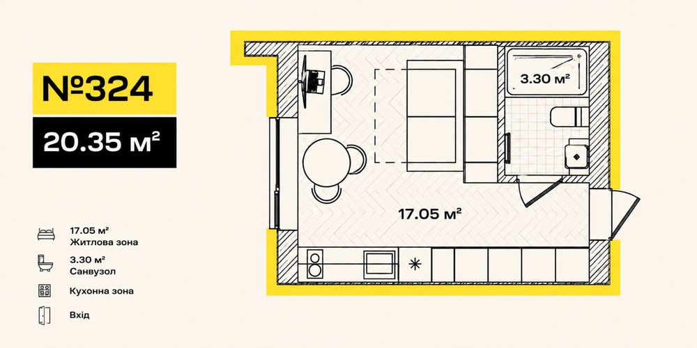 Квартира на вул. Козацька, 11 в Київ, ID 335186, фото №3