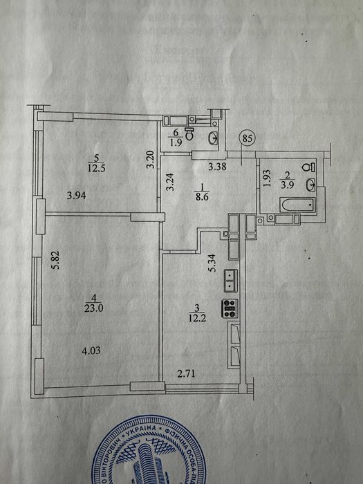 Квартира на ЖК Нью-Йорк в Києві, ID 335023, фото №23