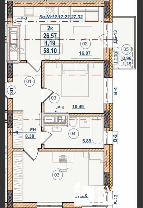 Квартира на ЖК Perfect House в Івано-Франківську, ID 335336, фото №7