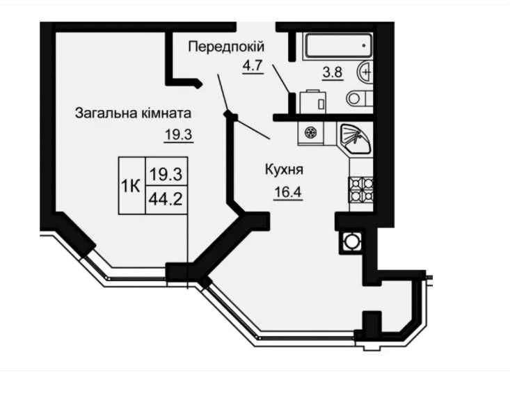 Квартира на вул. Зелена, 2 в Києві, ID 335435, фото №21