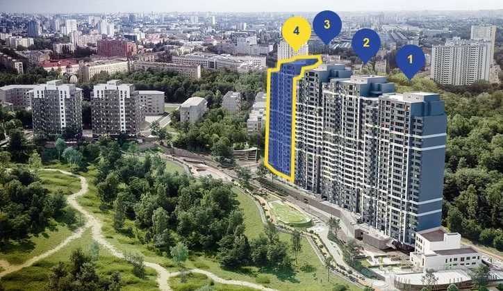 Купити квартиру за адресою ЖК "Кирилівський гай" в Київ на Findly.com.ua Квартира на ЖК "Кирилівський гай" в Київ, ID 336889, фото №1