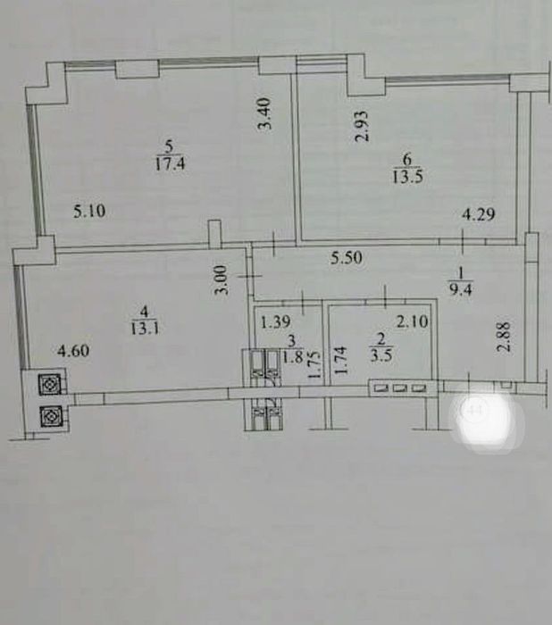 Квартира на Паркова, 7 в Київ, ID 336995, фото №2