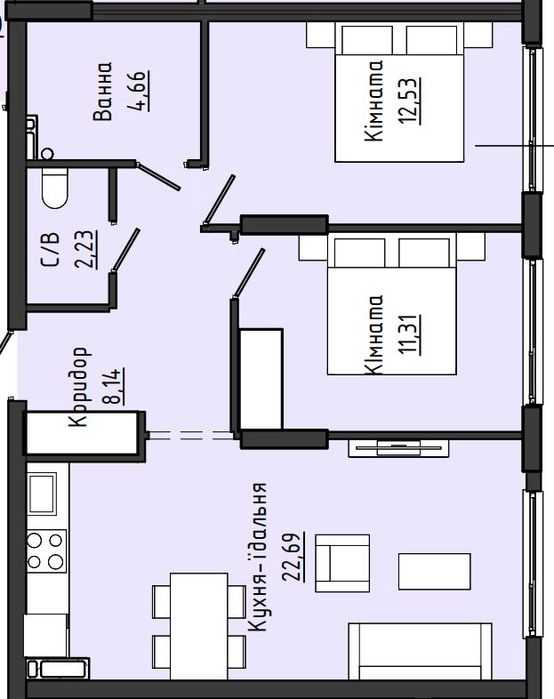 Квартира на ЖК Manhattan Up в Івано-Франківськ, ID 337404, фото №1
