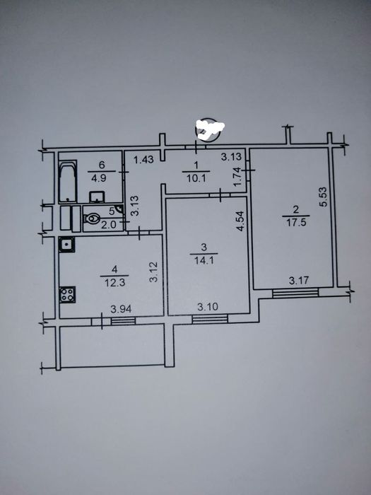 Квартира на вул. Софії Русової, 3 в Києві, ID 337766, фото №14
