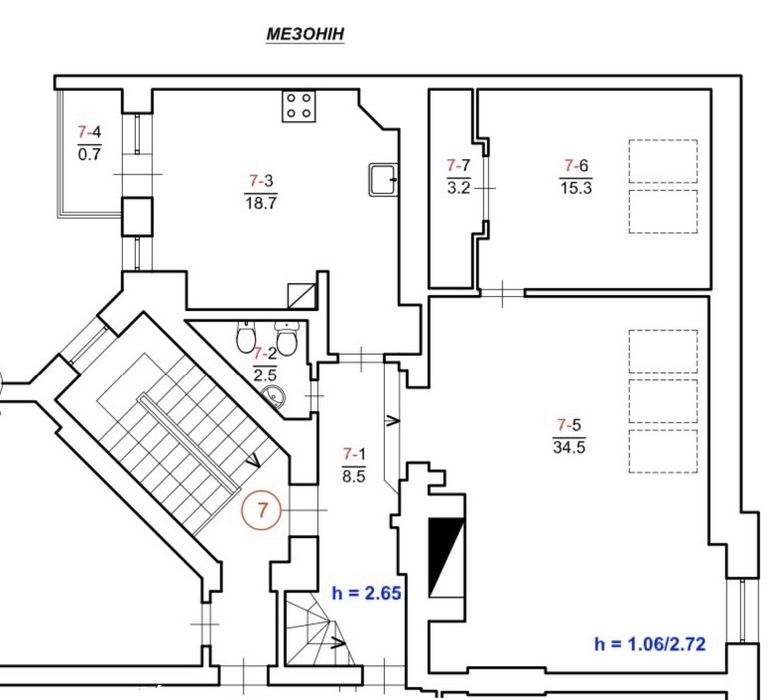 Квартира на вул. Мельника в Львові, ID 338177, фото №24
