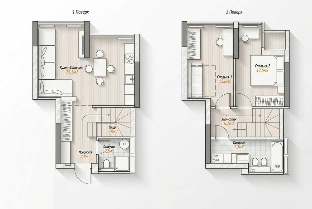 Квартира на вул. Кадетський Гай, 8 в Київ, ID 338399, фото №3