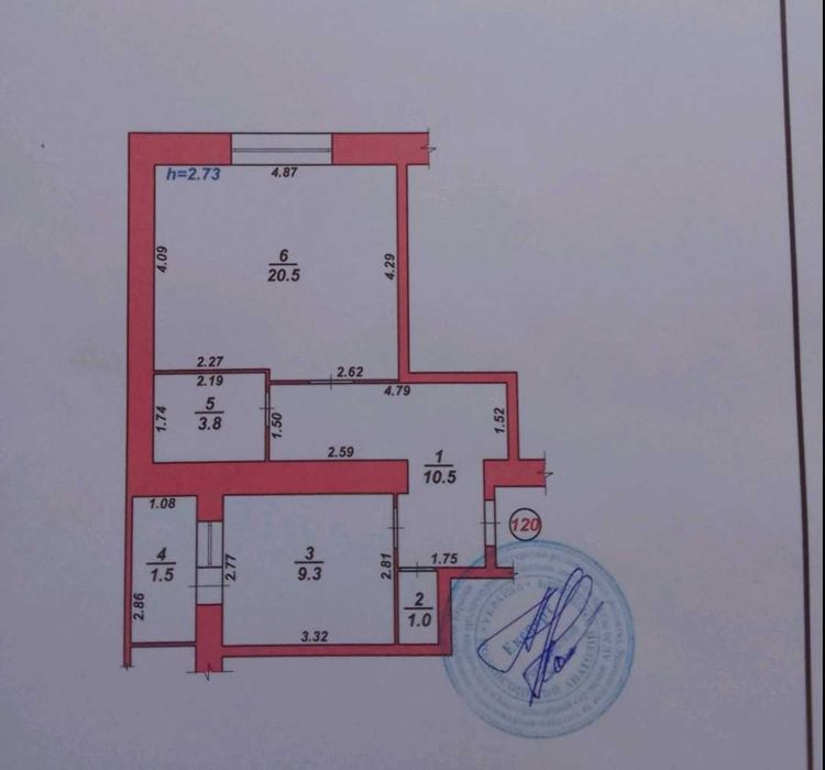 Квартира на вул. Тернопільській, 12А в Хмельницькому, ID 338581, фото №9