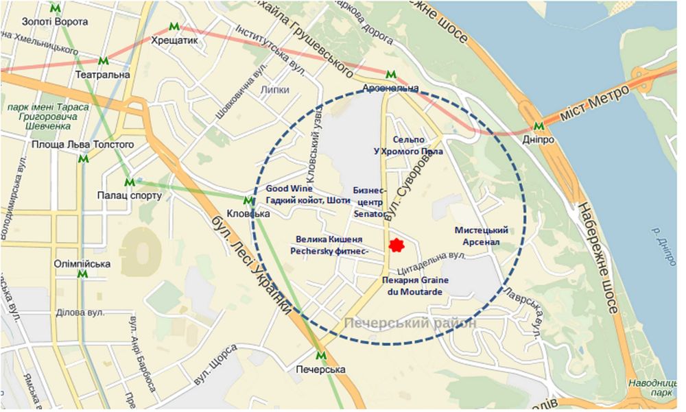Квартира на вул. Князів Острозьких, 37/2 в Києві, ID 338926, фото №10