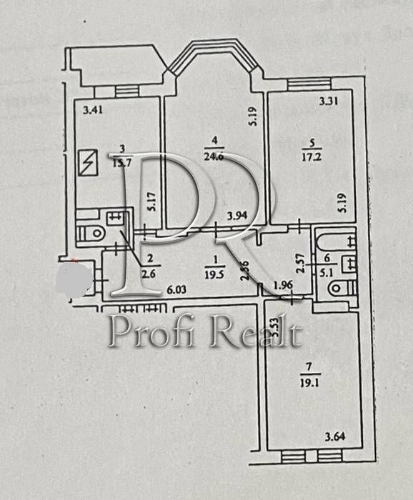 Квартира на Княжий Затон, 2 в Києві, ID 338968, фото №19