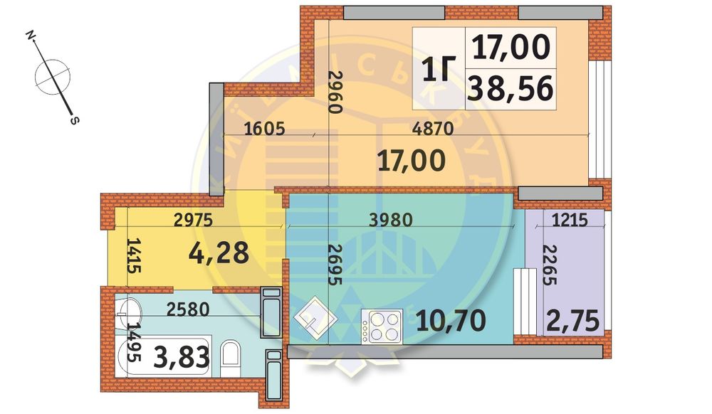 Квартира на ЖК Урловский 1 в Київ, ID 339369, фото №3