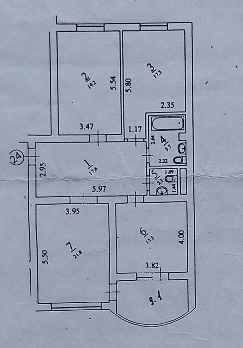 Квартира на вул. Левка Лук’яненка, 21 в Києві, ID 339661, фото №10