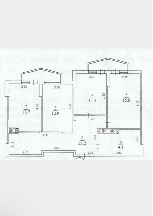 Квартира на вул. Жамбила Жабаєва, 22 в Київ, ID 339707, фото №1