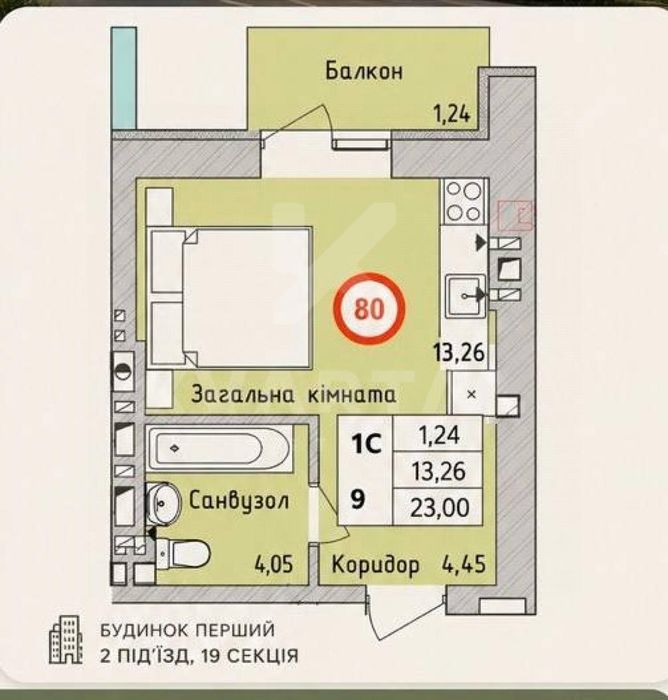 Квартира на ЖК «Бургундія 3» в Київ, ID 340421, фото №3