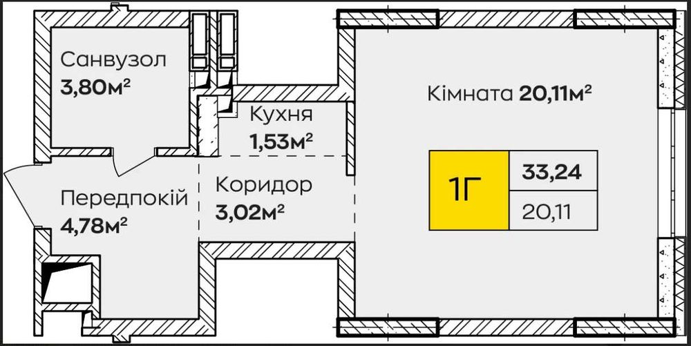 Квартира на вул. Тепловозна, 28 в Київ, ID 341118, фото №5