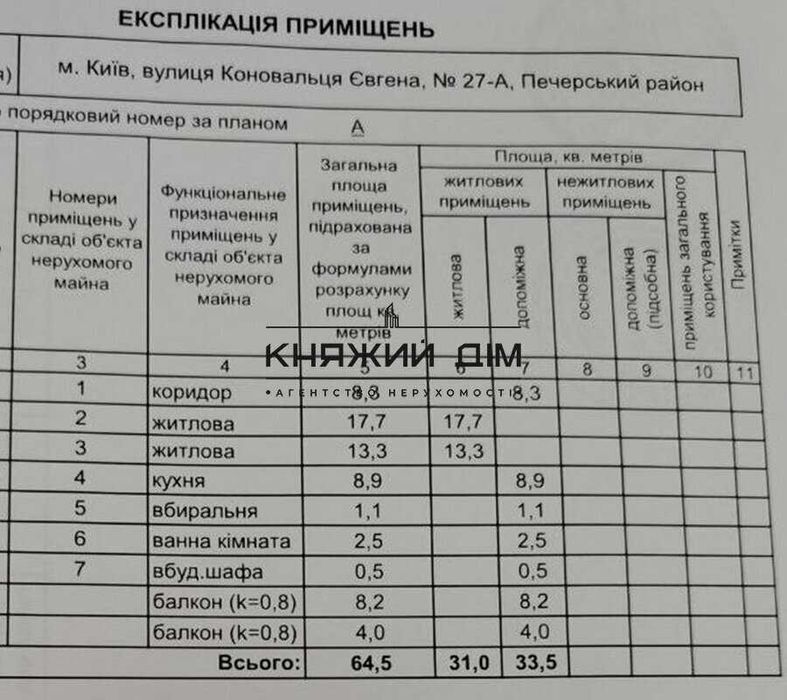 Квартира на вул. Є.Коновальця, 27А в Києві, ID 341295, фото №24