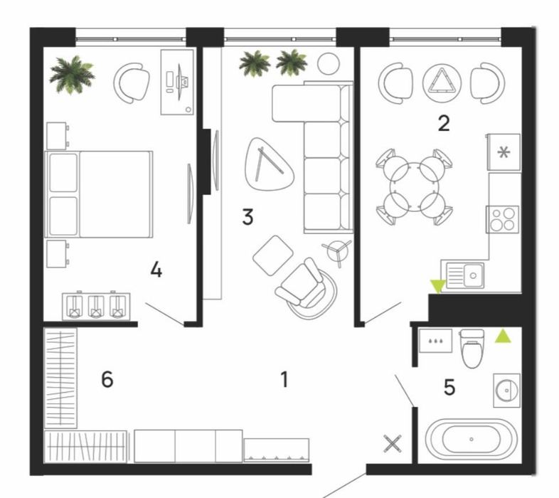 Квартира на ЖК Manhattan UP в Івано-Франківськ, ID 342233, фото №1