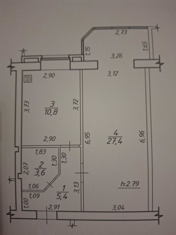 Квартира на ЖК «Зарічний» в Сумах, ID 342218, фото №11