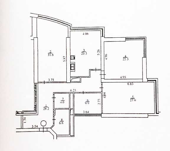 Квартира на Кловський узвіз, 7а в Києві, ID 347000, фото №18