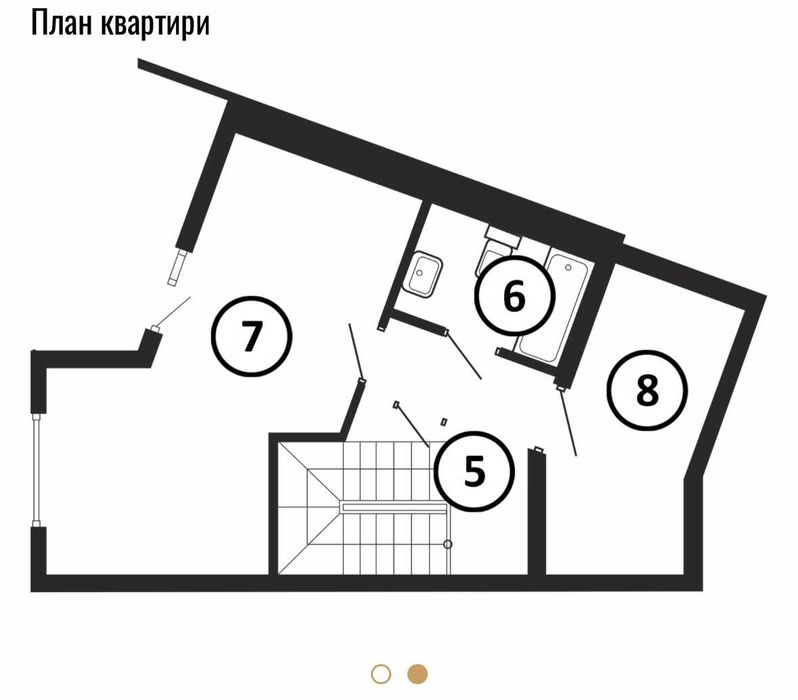Квартира на вул. Стрийська, 108 в Львові, ID 347259, фото №14