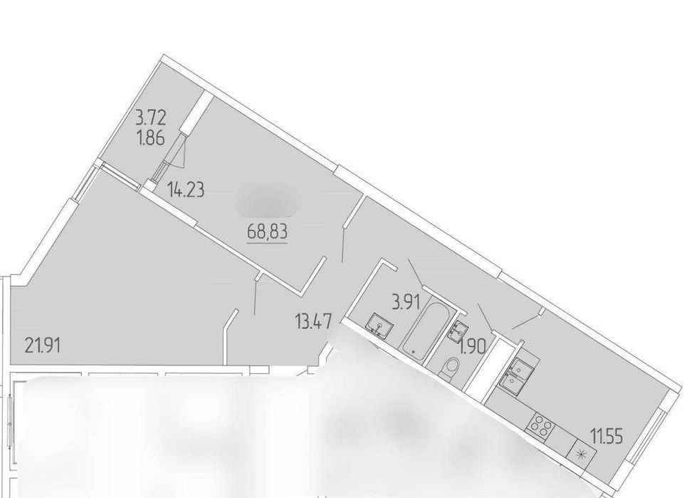 Квартира на вул. Краснова в Одесі, ID 348075, фото №23