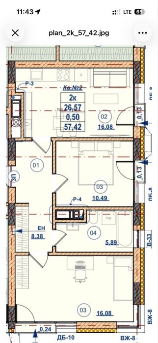 Квартира — Івано-Франківськ в Івано-Франківську, ID 349579, фото №2
