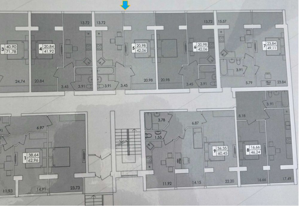 Квартира на ЖК Green Village в Житомирі, ID 349385, фото №4