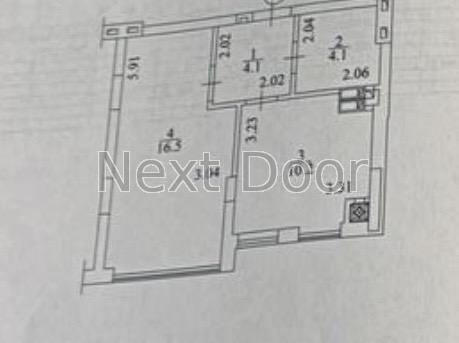 Квартира на вул. Паркова, 12 в Києві, ID 349920, фото №9