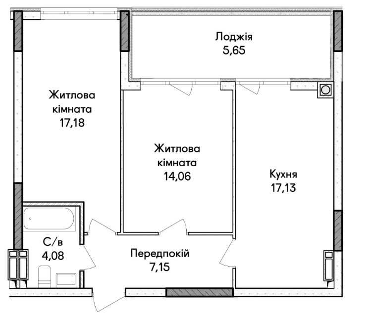 Квартира на Синергія Сіті в Київ, ID 350626, фото №5