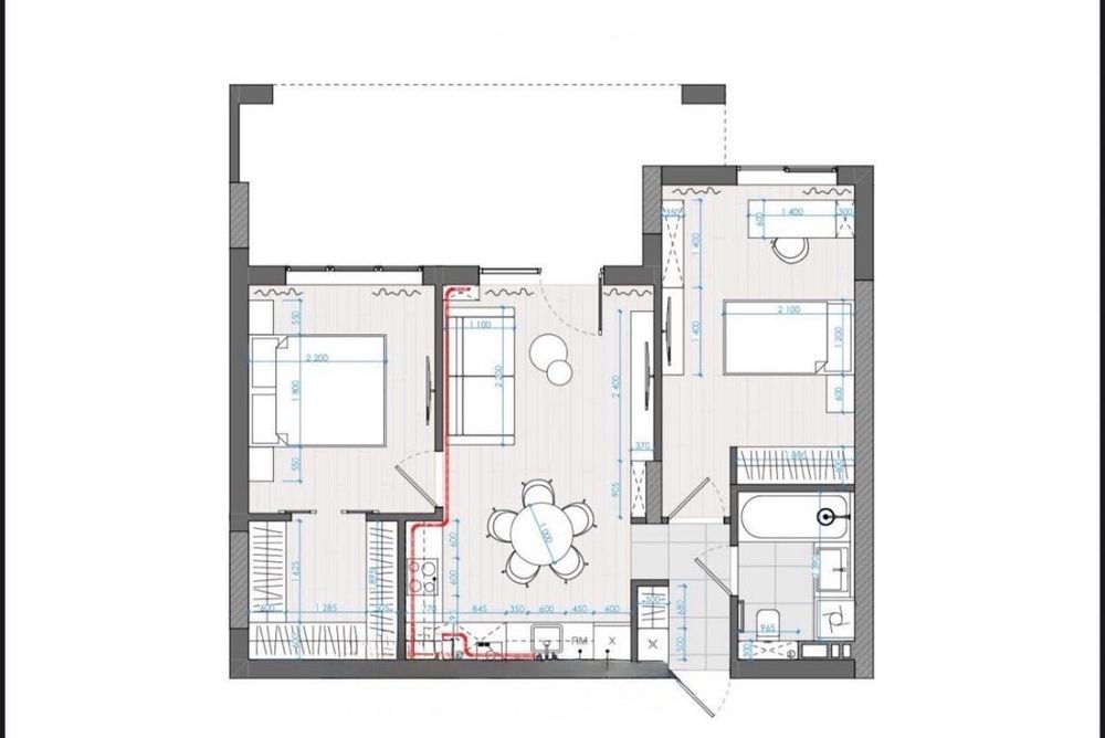 Квартира на ЖК Ютландія в Київ, ID 350787, фото №3