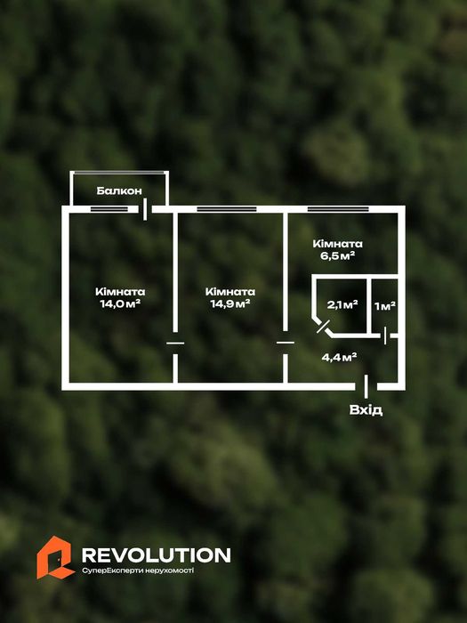 Квартира на вул. Кучера Василя, 10 в Київ, ID 350872, фото №2