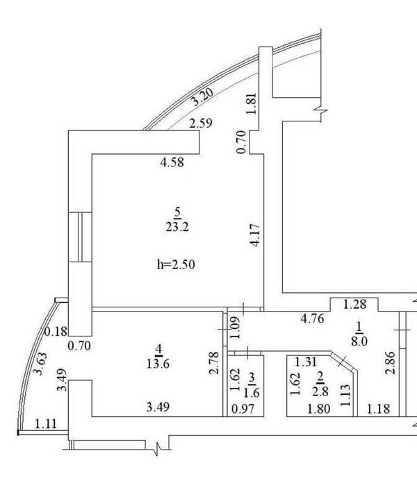 Квартира на просп. Незалежності, 74 в Київ, ID 351083, фото №2