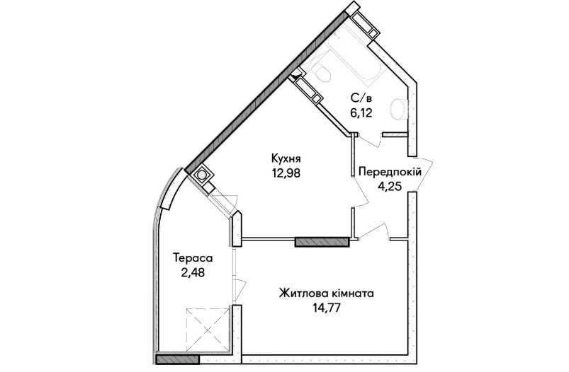 Квартира на вул. Синергія Сіті, 38 в Київ, ID 351894, фото №5