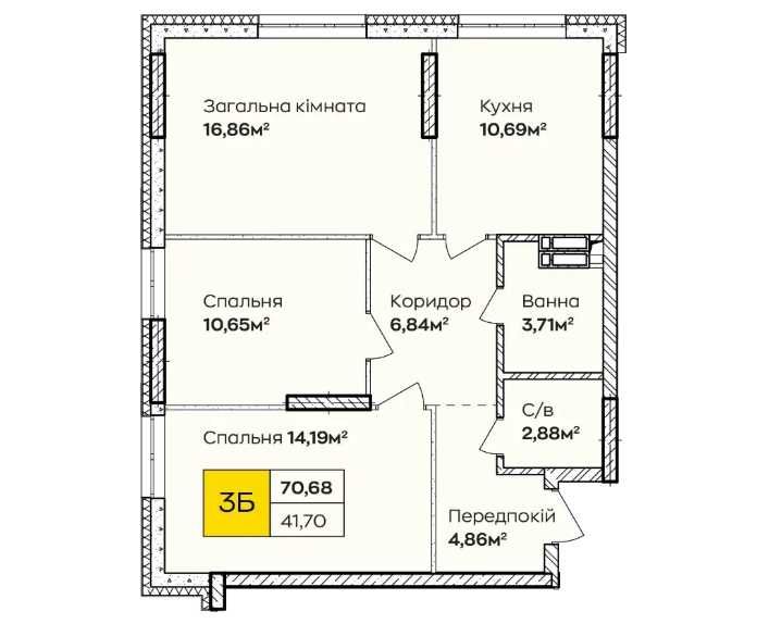 Квартира на ЖК «Синергія Київ» в Київ, ID 352236, фото №5