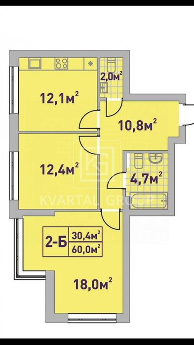 Квартира на вул. Університетська, 3 в Києві, ID 352518, фото №10