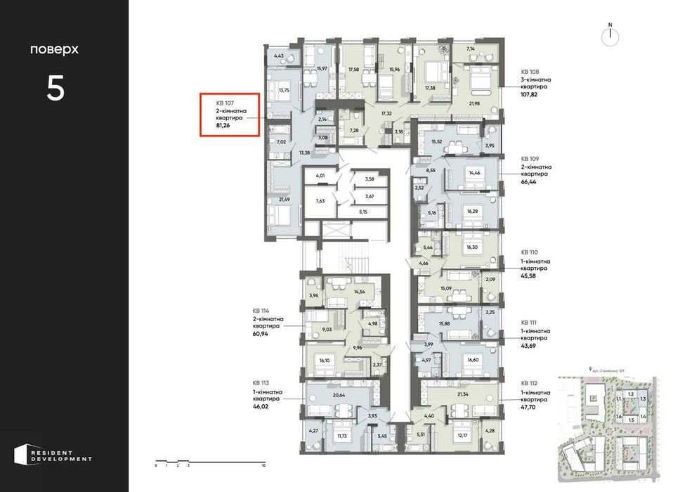 Квартира на вул. Карла Мікльоша, 43 в Львів, ID 353070, фото №2