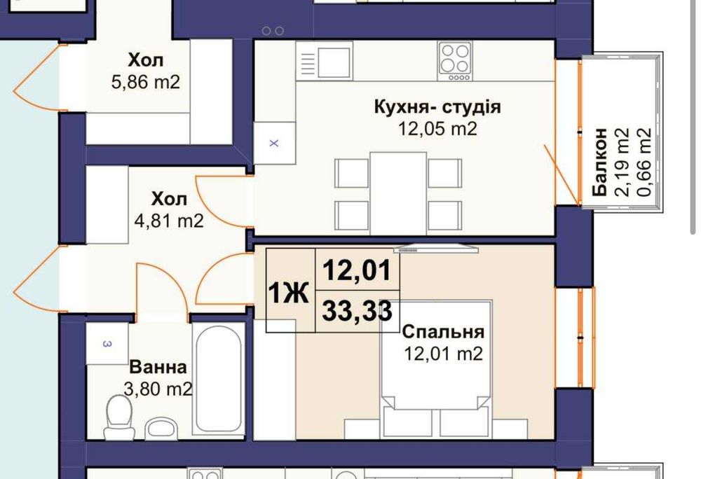 Квартира на Буча в Київ, ID 353372, фото №1