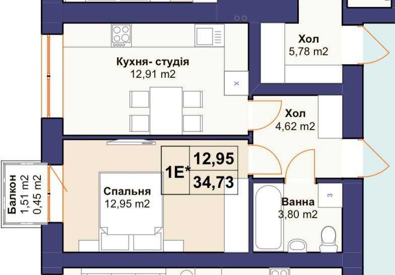 Купити квартиру за адресою Буча в Київ на Findly.com.ua Квартира на Буча в Київ, ID 353556, фото №1