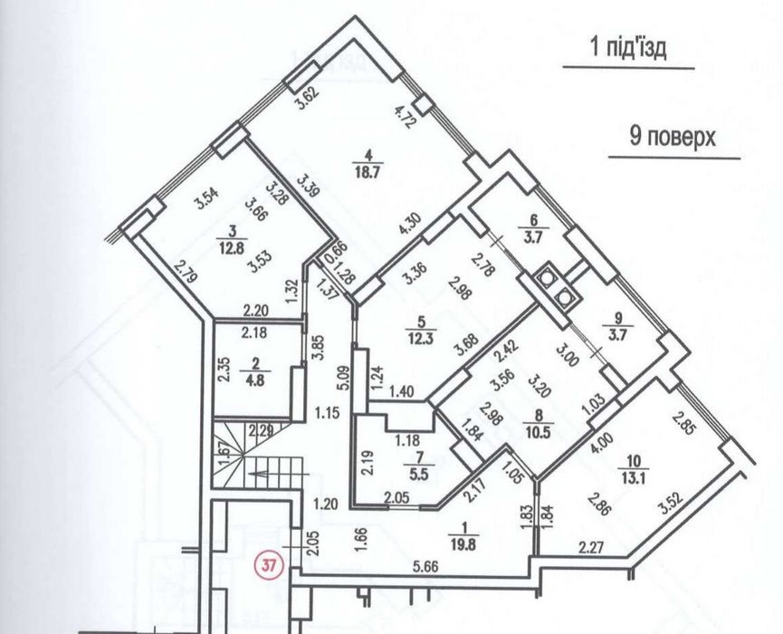 Квартира на вул. Щирецька в Львів, ID 354377, фото №3