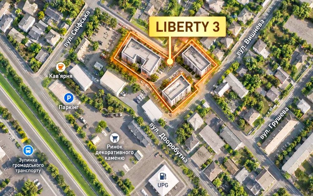 Квартира на ЖК «Ліберті Парк 3» в Київ, ID 359771, фото №5