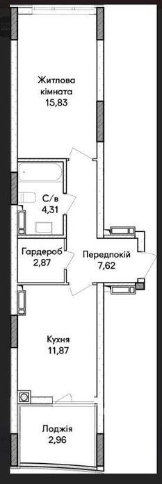 Квартира на ЖК Синергія Сіті в Києві, ID 355164, фото №9